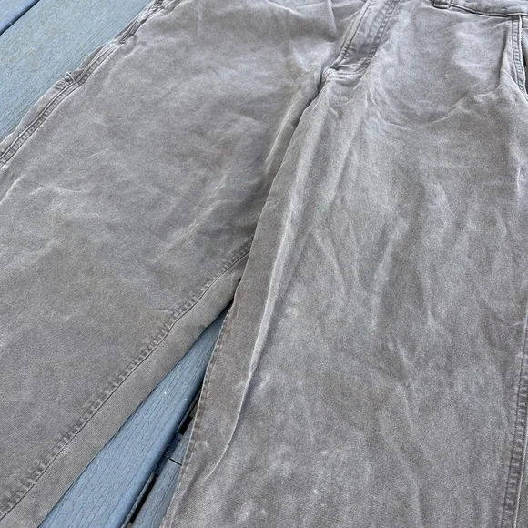 Abercrombie & Fitch Jeans Men’s 33x29 Brown Carpenter Athletic Loose Y2K - Picture 2 of 9